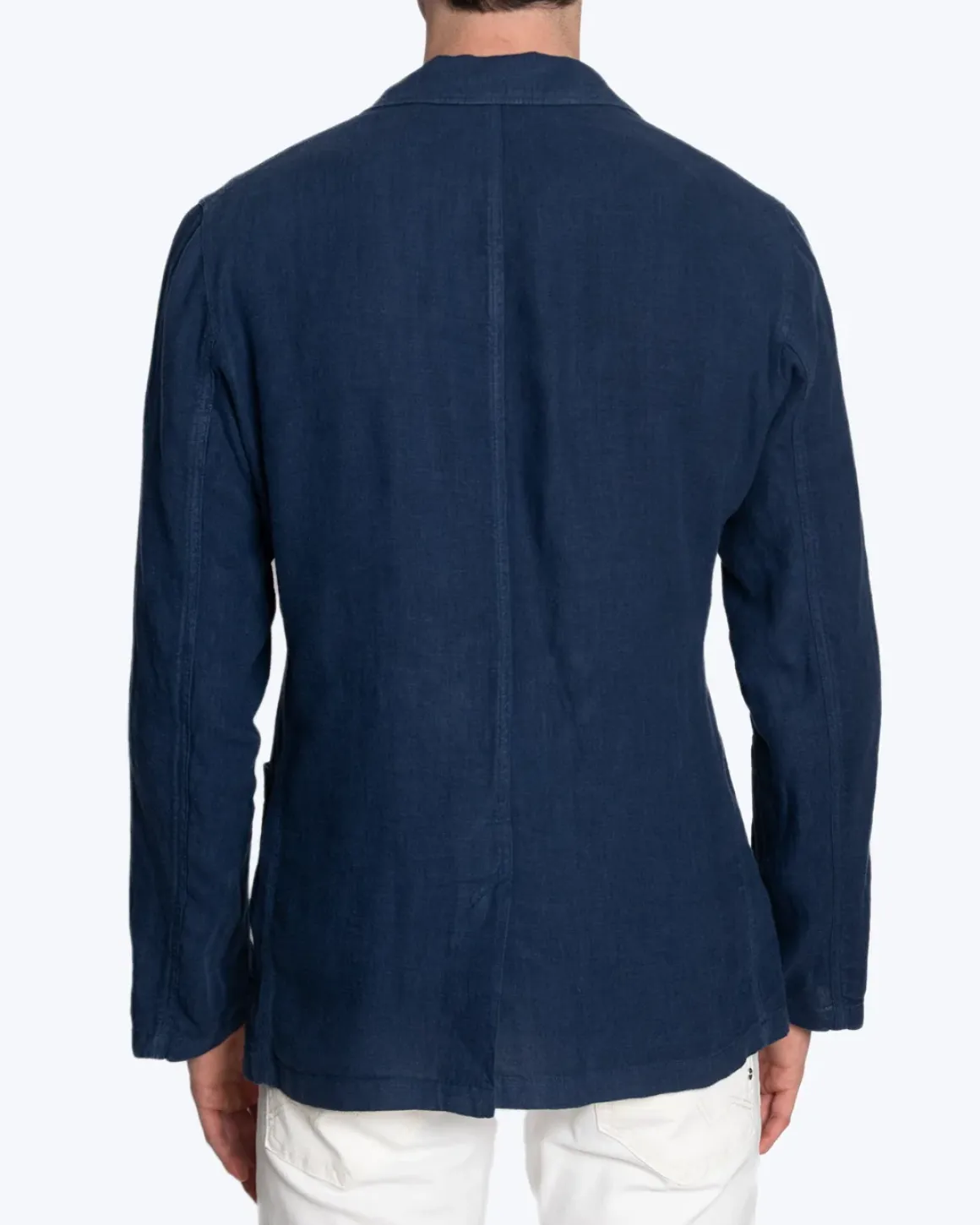 BLAZER DE LINO AZUL HARTFORD