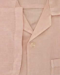 CAMISA DE LINO DE MANGA CORTA SEVENTY