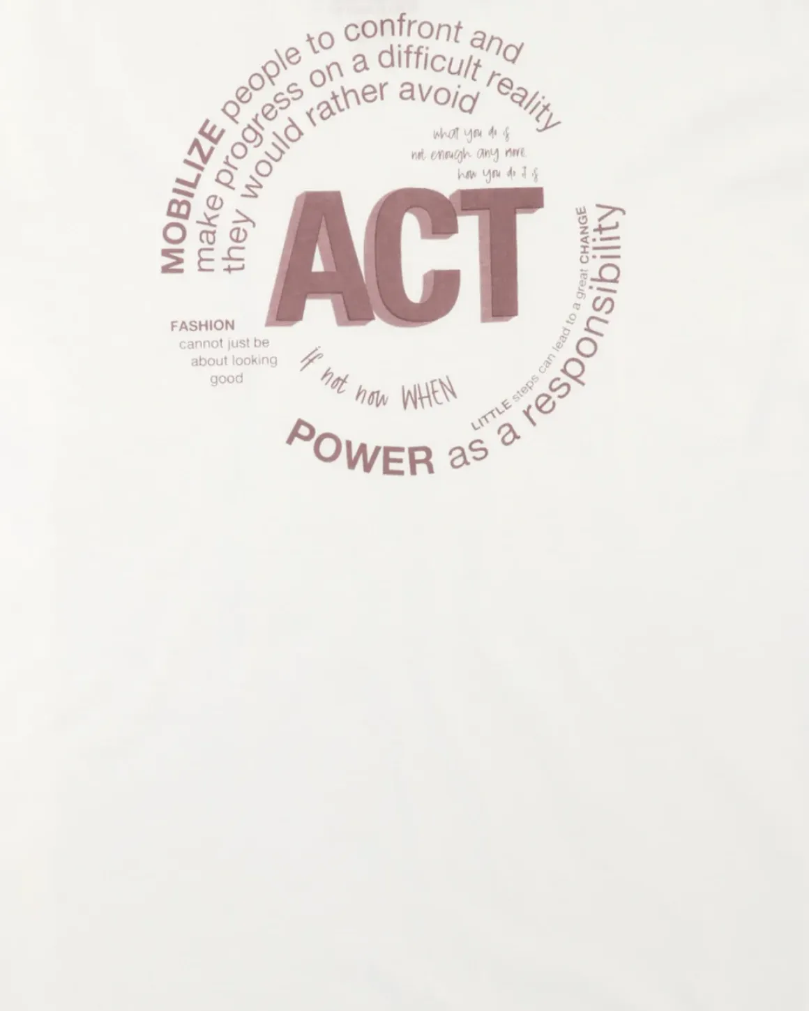 CAMISETA BLANCA ECOALF