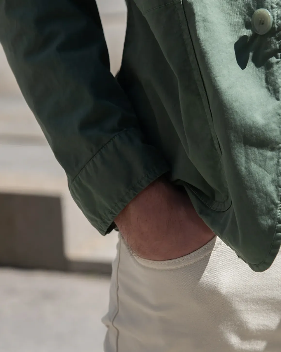 CHAQUETA VERDE TWAY