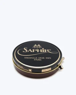 LATA CERA MARRÓN MEDIO SAPHIR 100ML