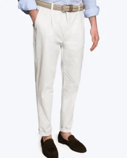 PANTALÓN CHINO CON PINZAS 40WEFT