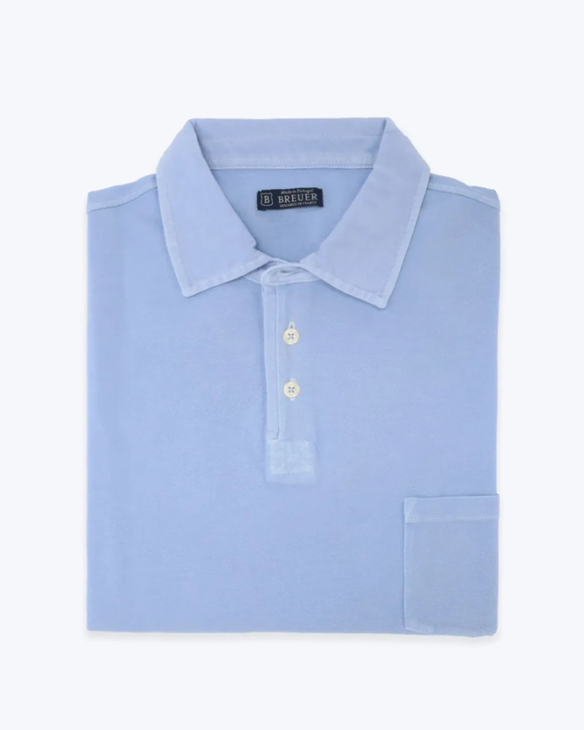 POLO DE PIQUÉ DE MANGA CORTA BREUER