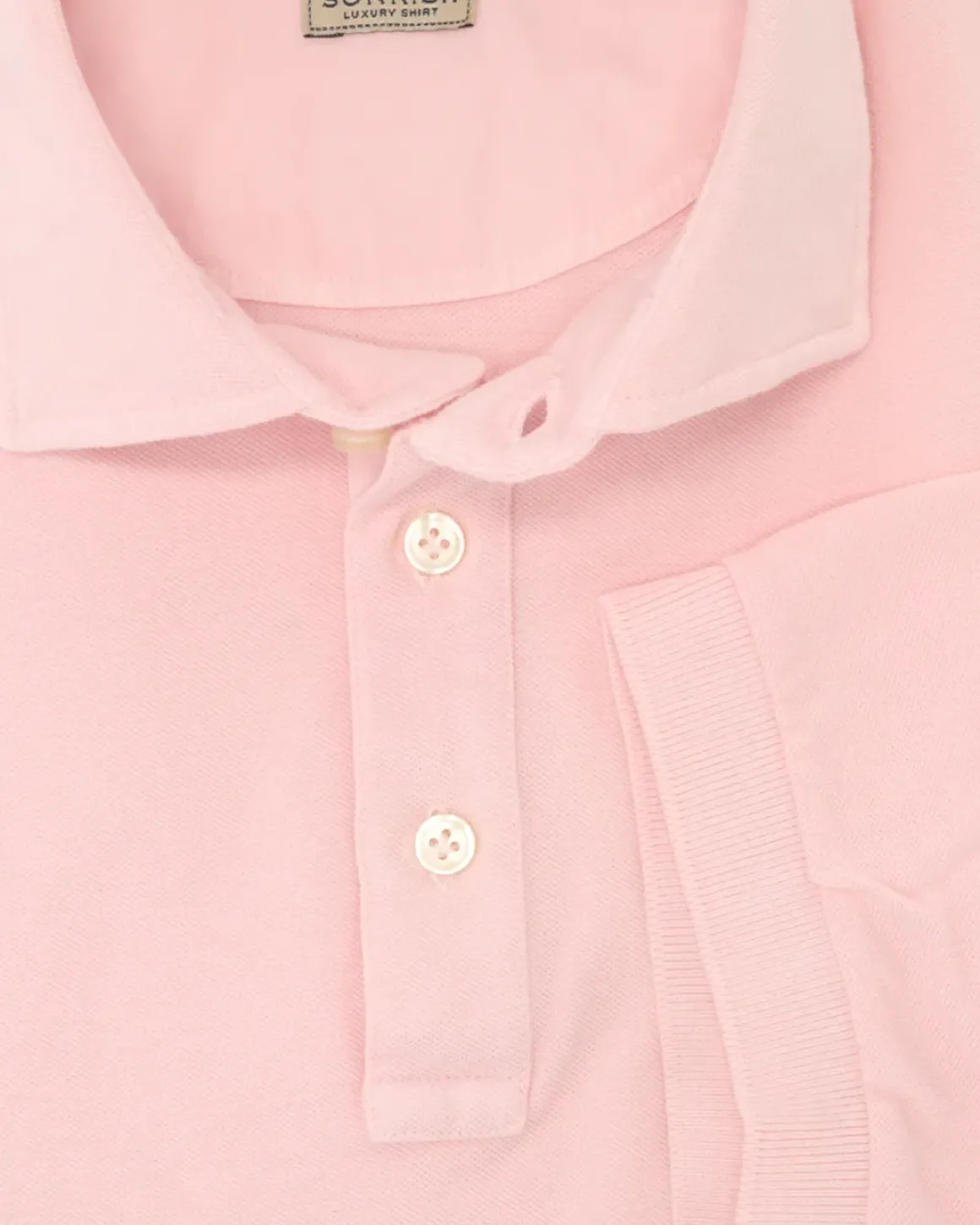 POLO DE PIQUÉ DE MANGA CORTA SONRISA