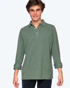 POLO DE PIQUÉ DE MANGA LARGA TWAY