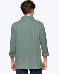 POLO DE PIQUÉ DE MANGA LARGA TWAY