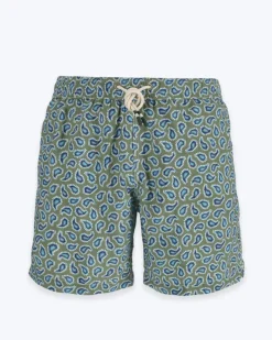 TRAJE DE BAÑO VERDE ESTAMPADO HARTFORD